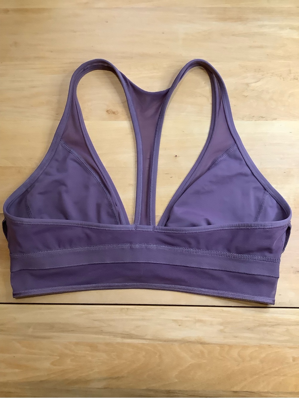 Lululemon Seek The Heat Bra Purple Fog Front Hooks Longline 10 - Picture 5 of 12